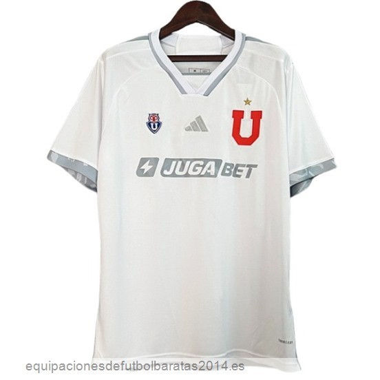 Nuevo Tailandia 2ª Camiseta Universidad De Chile 24/25 Blanco Baratas